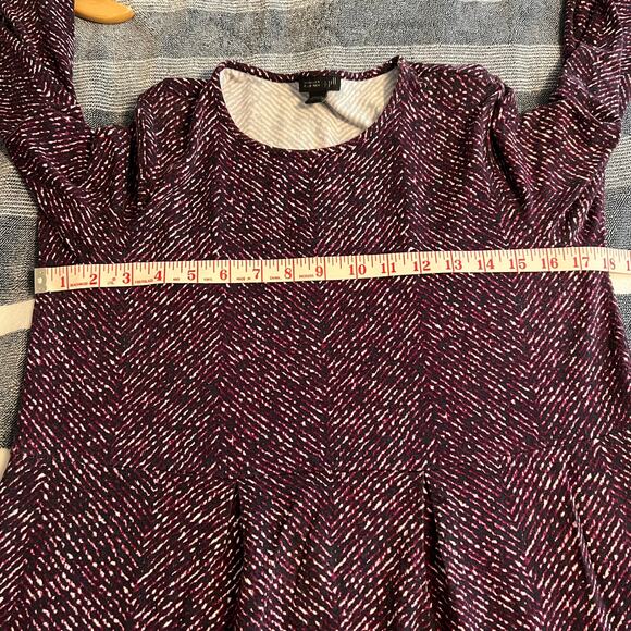 J. Jill Rayon & Lycra Purple Dress Wearever Collection Size Small - Picture 3 of 12